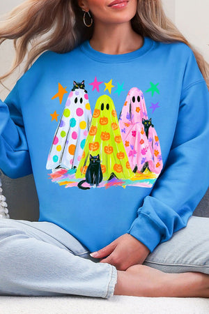Neon Night Spirits Heavy Blend Crew Sweatshirt - Wholesale Accessory Market