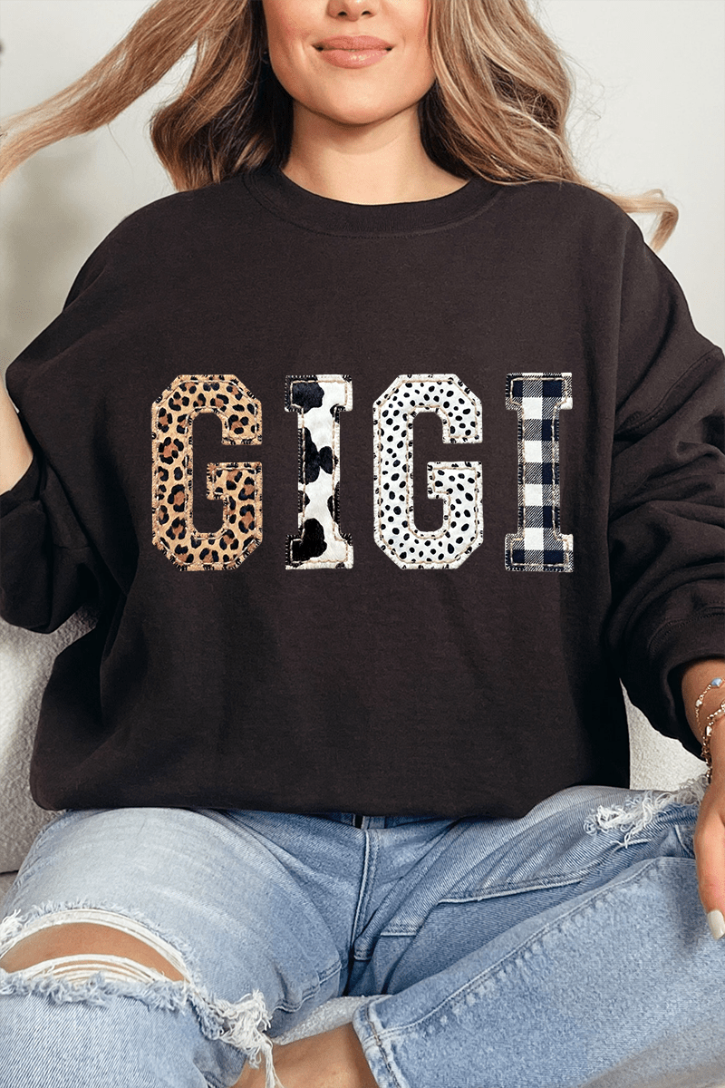 Pattern Play Gigi Heavy Blend Crew Sweatshirt - Wholesale Accessory Market