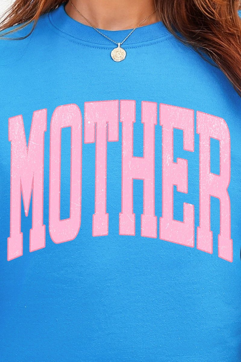 Pretty In Pink Mother Heavy Blend Crew Sweatshirt - Wholesale Accessory Market