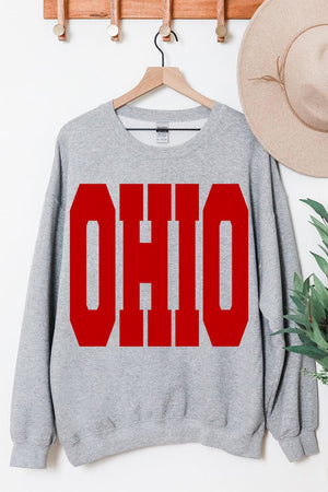 Bold Ohio Heavy Blend Crew Sweatshirt - Wholesale Accessory Market