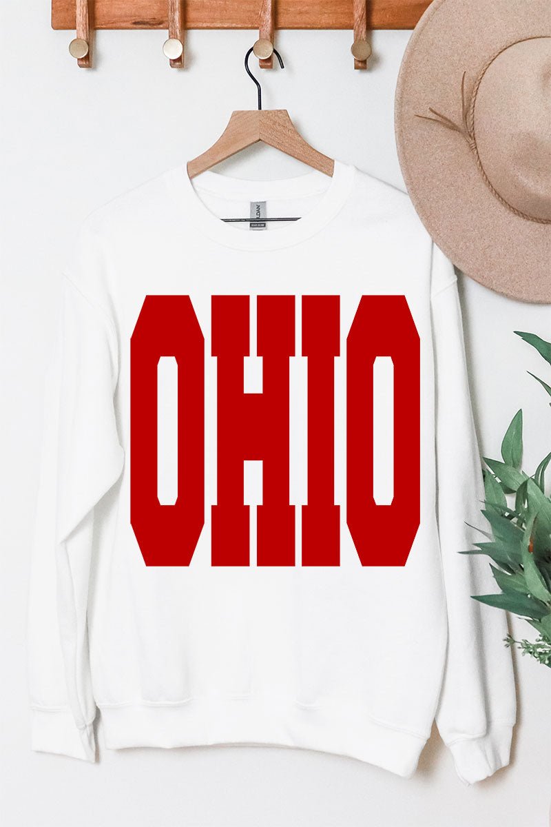 Bold Ohio Heavy Blend Crew Sweatshirt - Wholesale Accessory Market