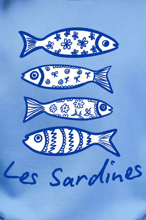 Les Sardines Heavy Blend Crew Sweatshirt - Wholesale Accessory Market
