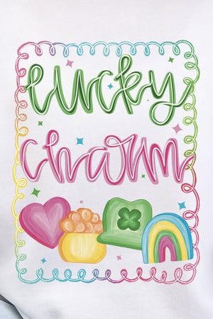 Lucky And Cute Heavy Blend Crew Sweatshirt - Wholesale Accessory Market