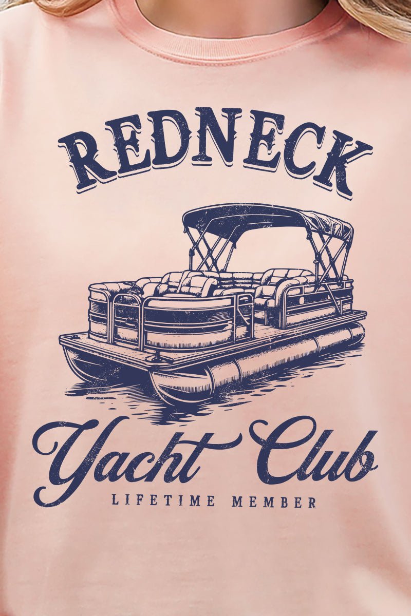 Redneck Yacht Club Comfort Colors Women's Heavyweight Boxy Tee - Wholesale Accessory Market