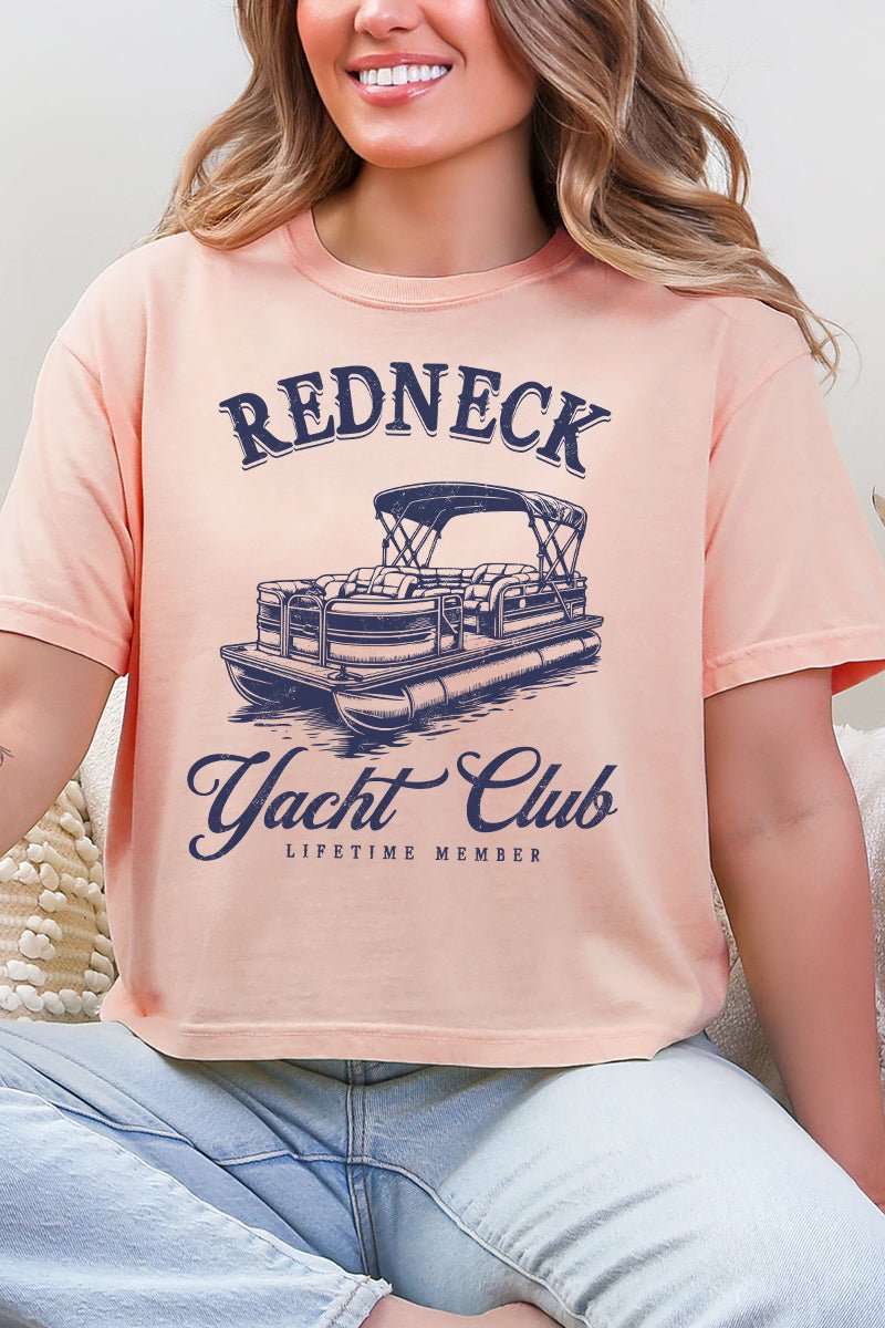Redneck Yacht Club Comfort Colors Women's Heavyweight Boxy Tee - Wholesale Accessory Market
