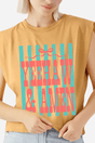 Striped Yeehaw & Amen Women's Garment - Dyed Heavyweight Muscle Tee - Wholesale Accessory Market