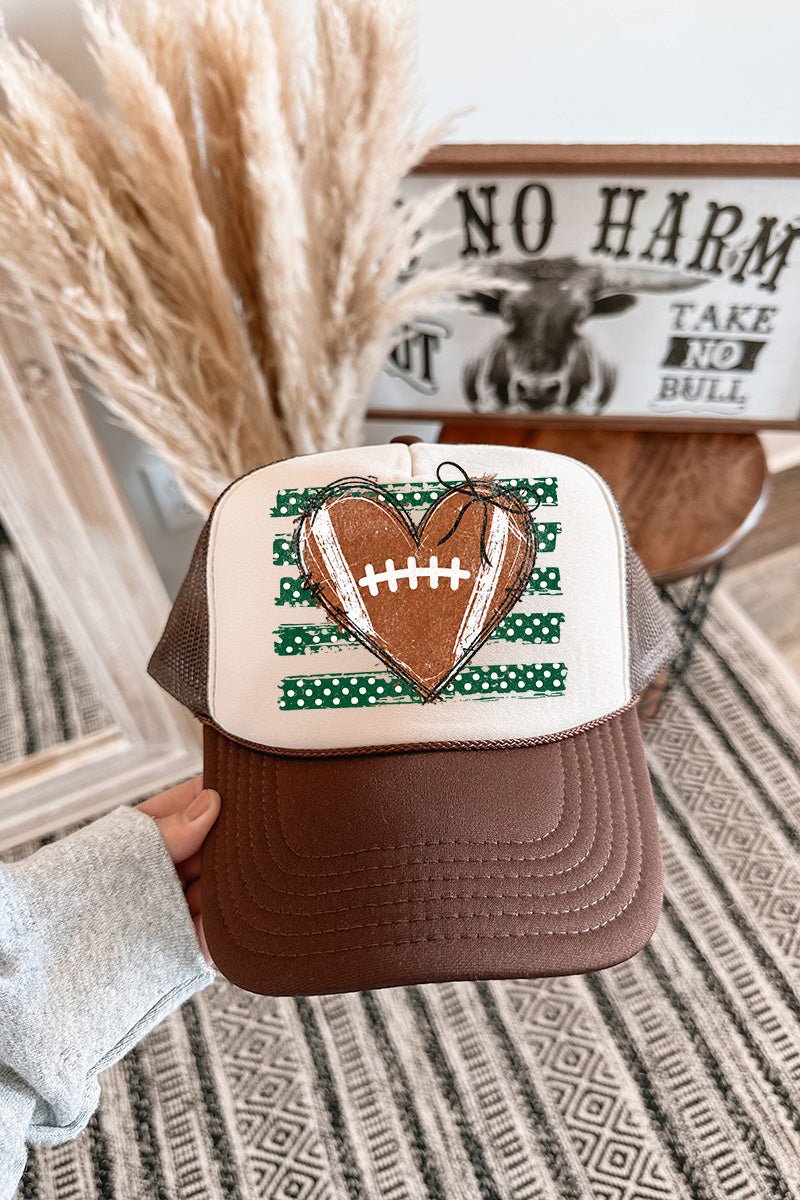 Football Sweetheart Otto Foam Front Trucker Hat - Wholesale Accessory Market