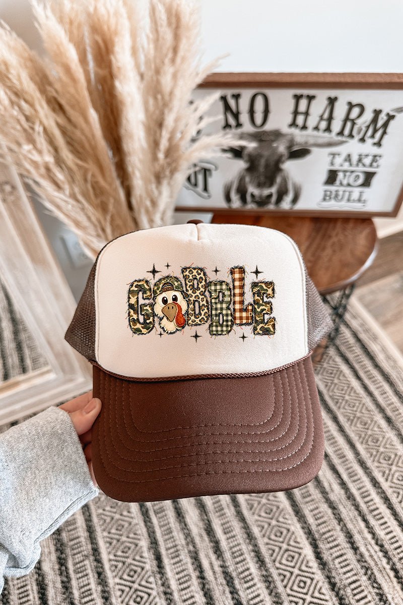 Gobble In Camo Otto Foam Front Trucker Hat | Wholesale Accessory Market