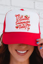 Sweet Summer Time Otto Red with White Foam Front Trucker Hat - Wholesale Accessory Market