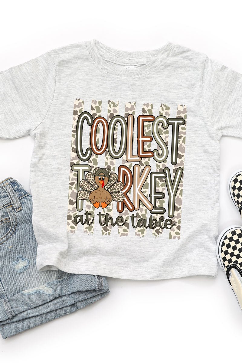 Toddler Coolest Turkey Fine Jersey Tee - Wholesale Accessory Market