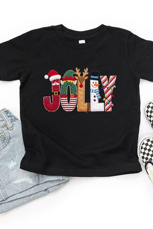 Toddler Christmas Characters Jolly Fine Jersey Tee - Wholesale Accessory Market