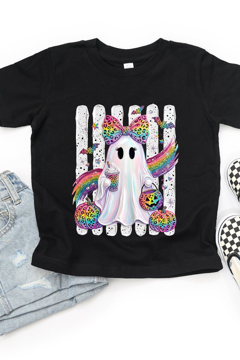 Toddler Rainbow Glam Ghost Fine Jersey Tee - Wholesale Accessory Market