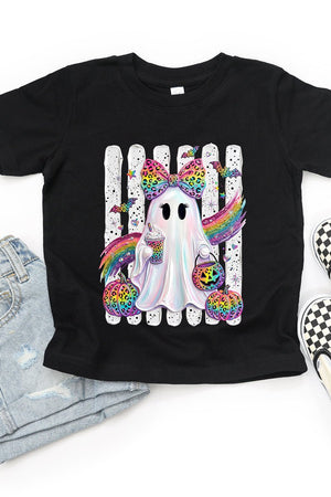Toddler Rainbow Glam Ghost Fine Jersey Tee - Wholesale Accessory Market