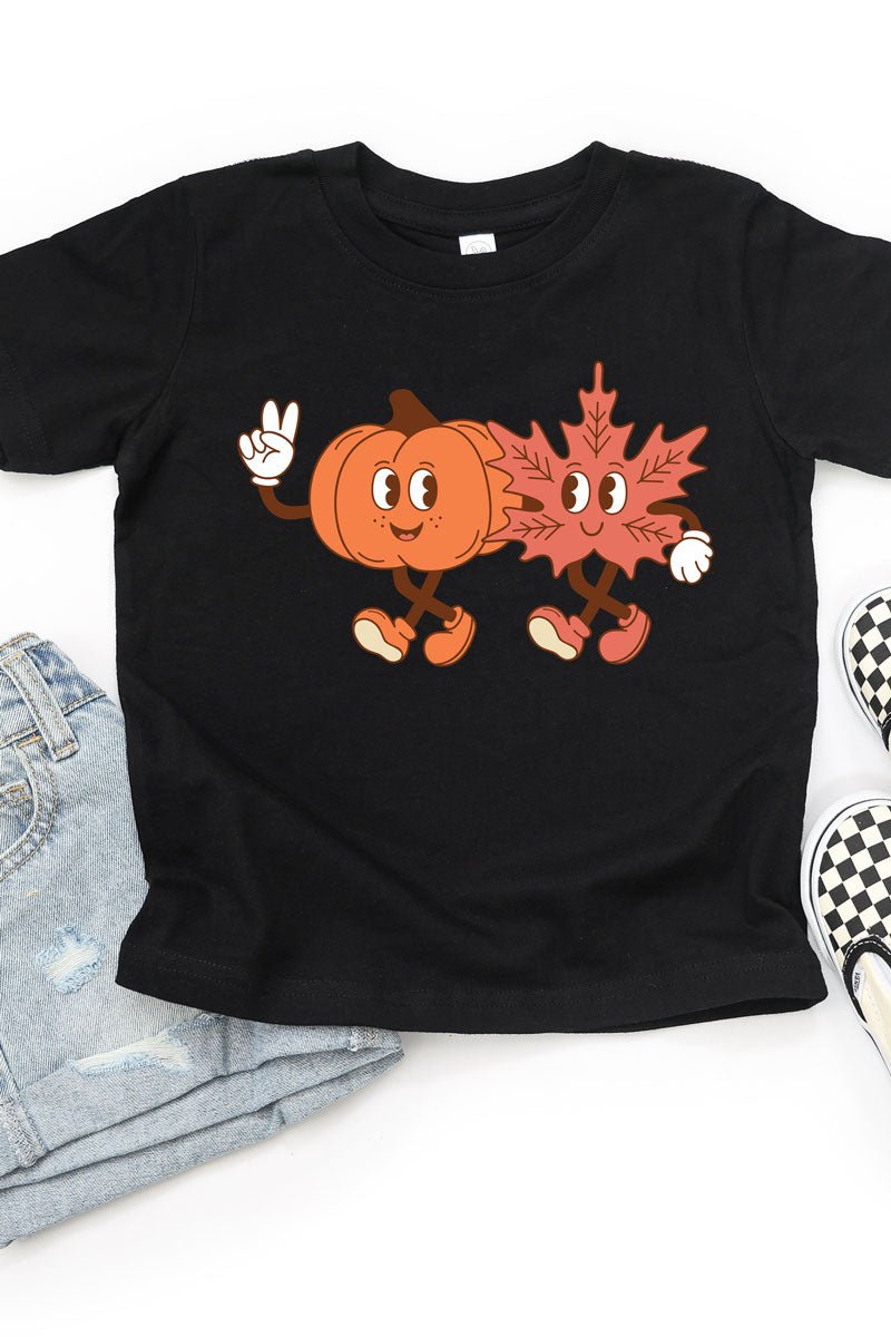 Toddler Retro Fall Friends Fine Jersey Tee - Wholesale Accessory Market