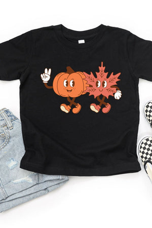 Toddler Retro Fall Friends Fine Jersey Tee - Wholesale Accessory Market