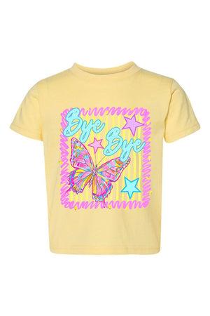 Toddler Bye Bye Butterfly Fine Jersey Tee - Wholesale Accessory Market