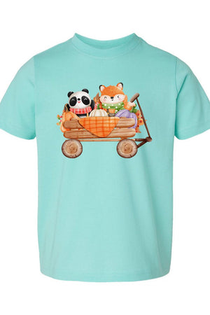 Toddler Autumn Adventure Wagon Fine Jersey Tee - Wholesale Accessory Market