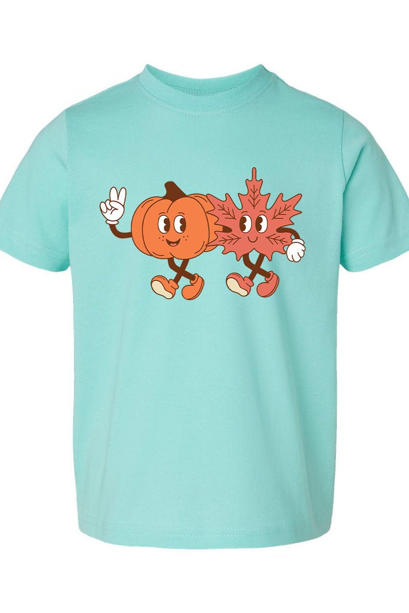 Toddler Retro Fall Friends Fine Jersey Tee - Wholesale Accessory Market