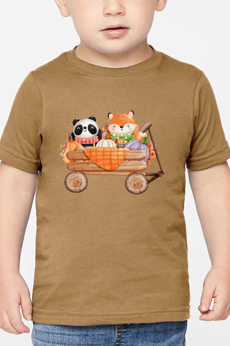 Toddler Autumn Adventure Wagon Fine Jersey Tee - Wholesale Accessory Market