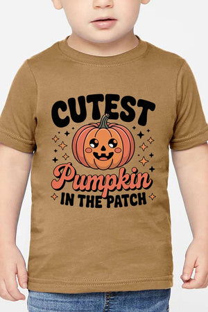 Toddler Cutest Pumpkin Fine Jersey Tee - Wholesale Accessory Market