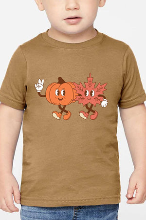 Toddler Retro Fall Friends Fine Jersey Tee - Wholesale Accessory Market