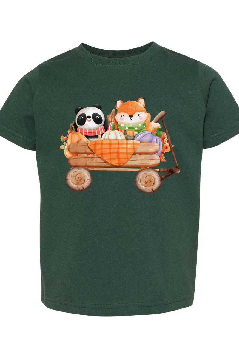 Toddler Autumn Adventure Wagon Fine Jersey Tee - Wholesale Accessory Market