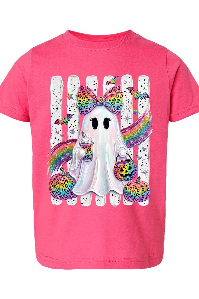Toddler Rainbow Glam Ghost Fine Jersey Tee - Wholesale Accessory Market