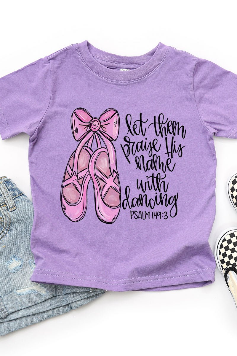 Toddler Praising In Pointe Fine Jersey Tee - Wholesale Accessory Market