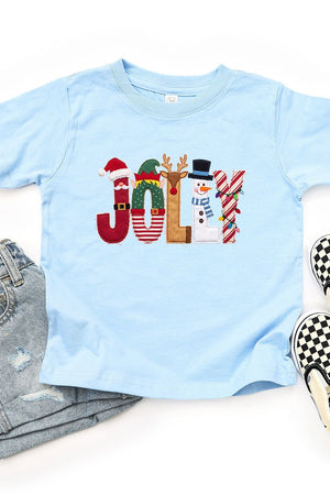 Toddler Christmas Characters Jolly Fine Jersey Tee - Wholesale Accessory Market