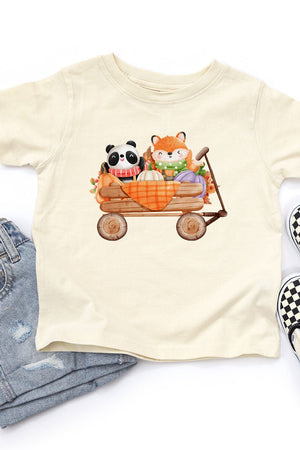 Toddler Autumn Adventure Wagon Fine Jersey Tee - Wholesale Accessory Market