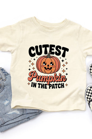 Toddler Cutest Pumpkin Fine Jersey Tee - Wholesale Accessory Market