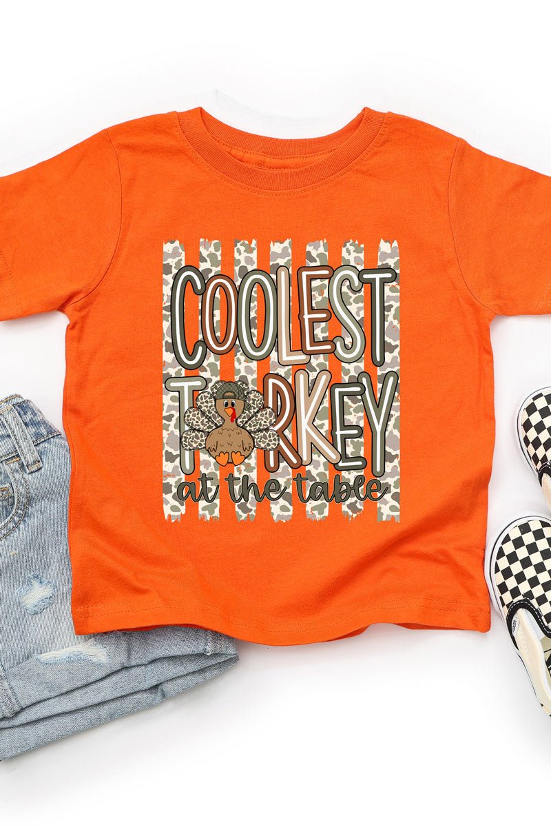 Toddler Coolest Turkey Fine Jersey Tee - Wholesale Accessory Market