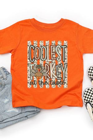 Toddler Coolest Turkey Fine Jersey Tee - Wholesale Accessory Market