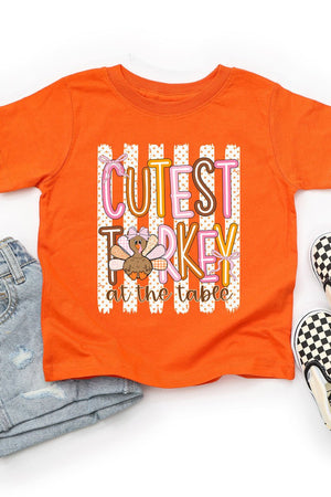 Toddler Cutest Turkey Fine Jersey Tee - Wholesale Accessory Market