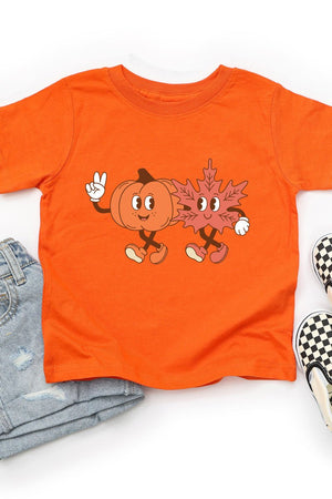 Toddler Retro Fall Friends Fine Jersey Tee - Wholesale Accessory Market