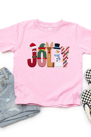 Toddler Christmas Characters Jolly Fine Jersey Tee - Wholesale Accessory Market