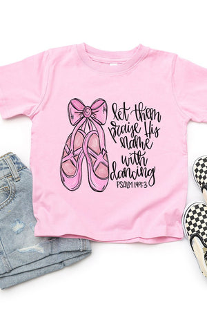 Toddler Praising In Pointe Fine Jersey Tee - Wholesale Accessory Market