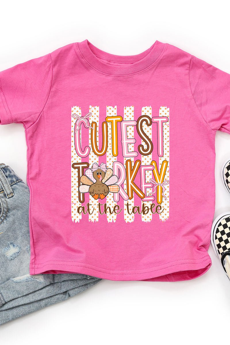 Toddler Cutest Turkey Fine Jersey Tee - Wholesale Accessory Market