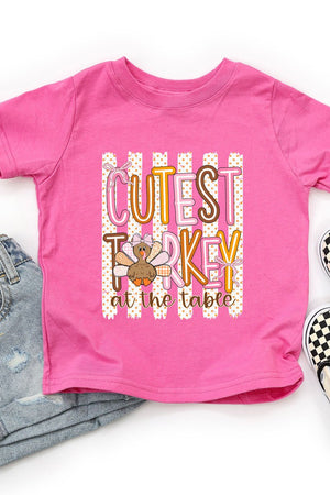 Toddler Cutest Turkey Fine Jersey Tee - Wholesale Accessory Market