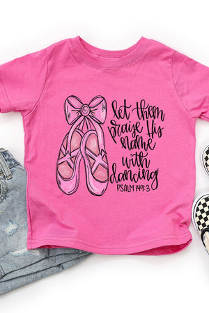 Toddler Praising In Pointe Fine Jersey Tee - Wholesale Accessory Market