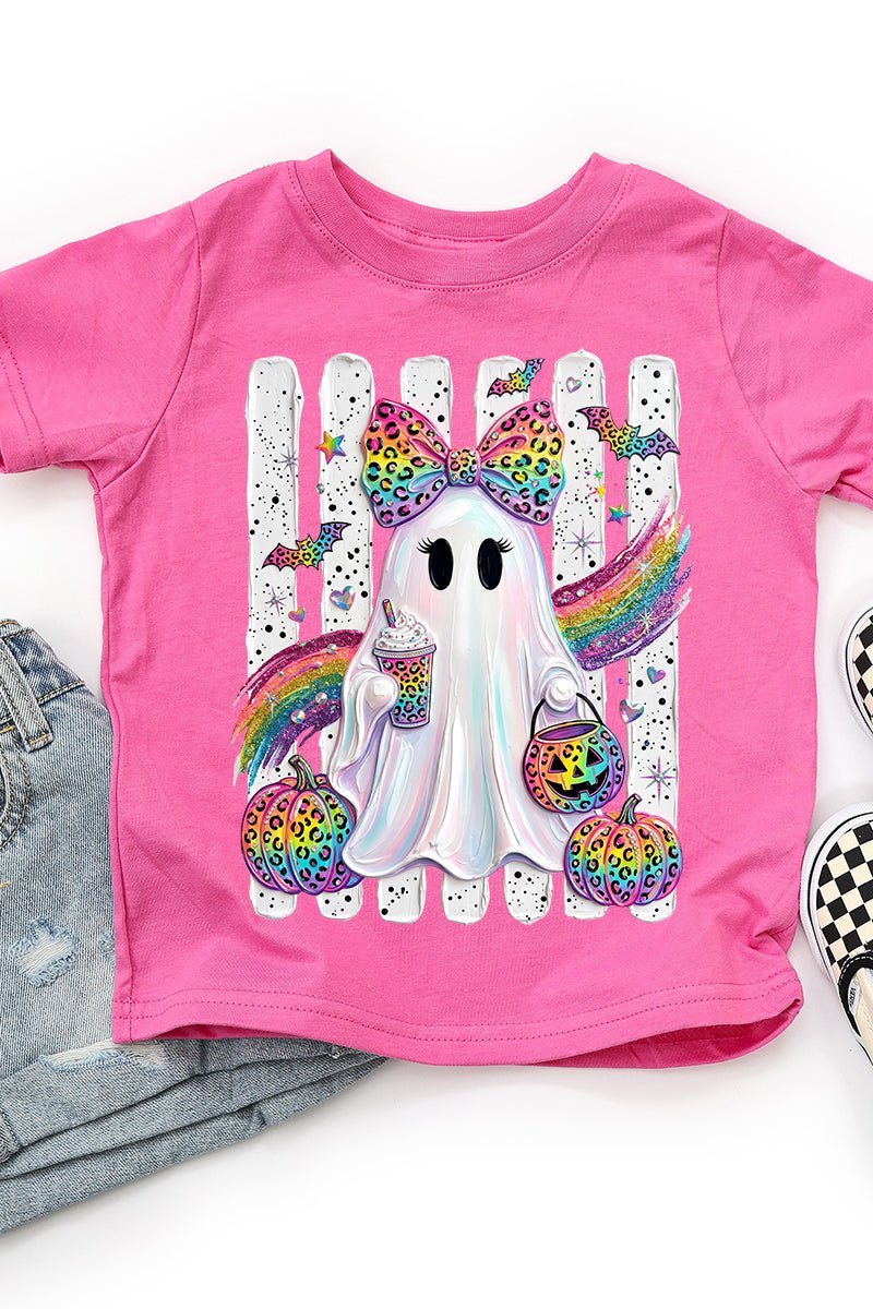 Toddler Rainbow Glam Ghost Fine Jersey Tee - Wholesale Accessory Market