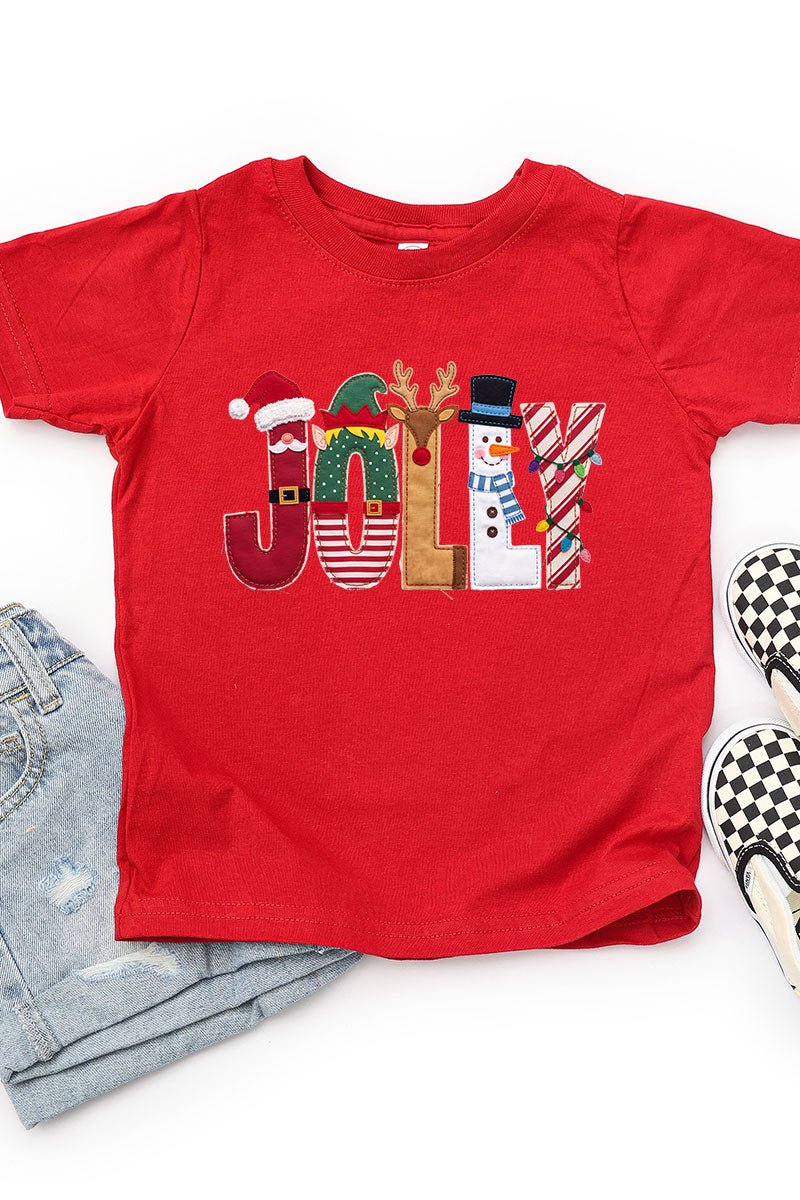 Toddler Christmas Characters Jolly Fine Jersey Tee - Wholesale Accessory Market