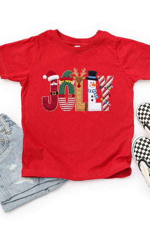 Toddler Christmas Characters Jolly Fine Jersey Tee - Wholesale Accessory Market