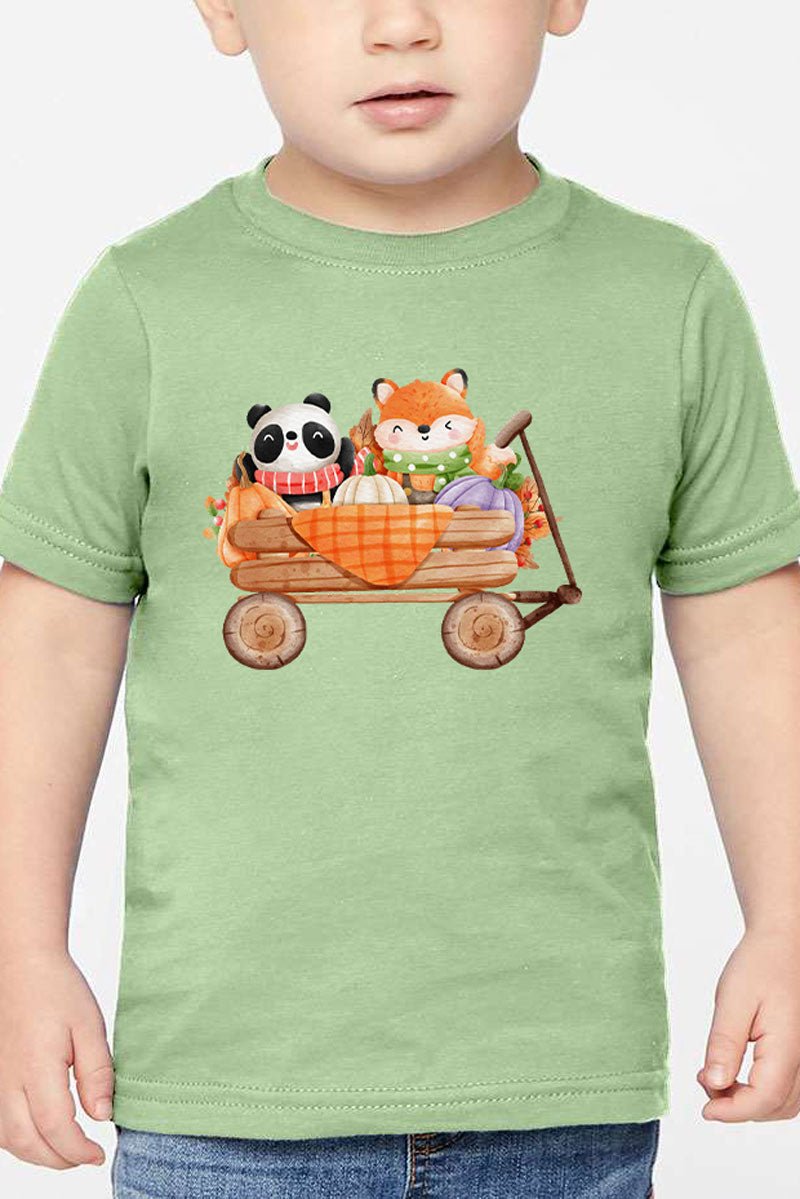 Toddler Autumn Adventure Wagon Fine Jersey Tee - Wholesale Accessory Market