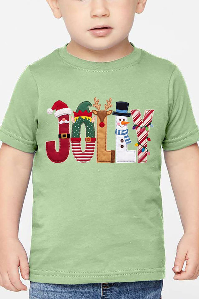 Toddler Christmas Characters Jolly Fine Jersey Tee - Wholesale Accessory Market