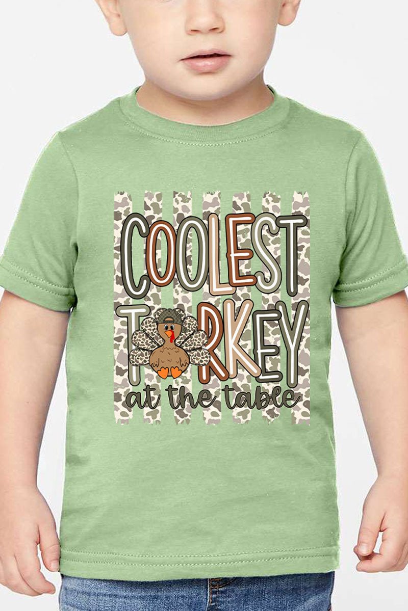 Toddler Coolest Turkey Fine Jersey Tee - Wholesale Accessory Market