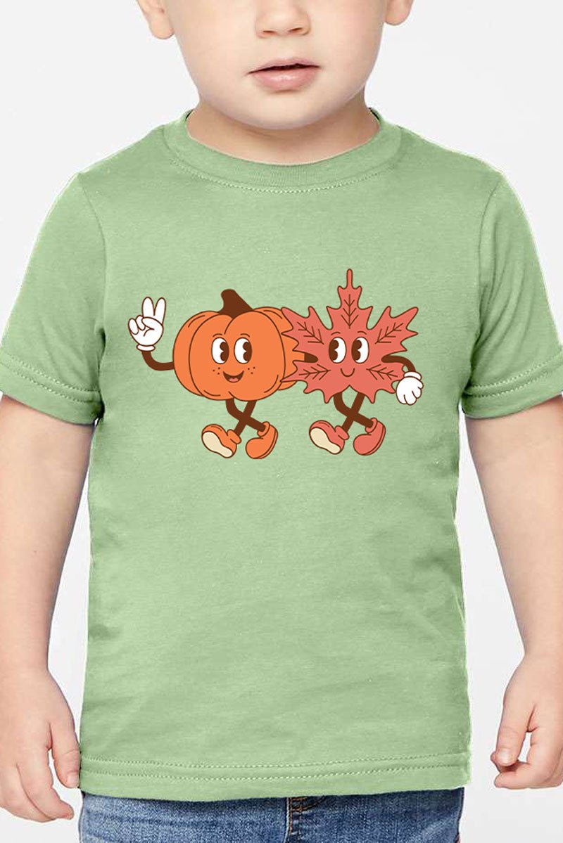 Toddler Retro Fall Friends Fine Jersey Tee - Wholesale Accessory Market