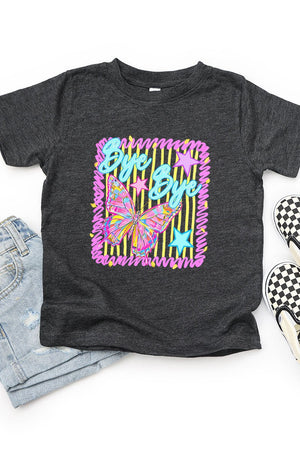 Toddler Bye Bye Butterfly Fine Jersey Tee - Wholesale Accessory Market