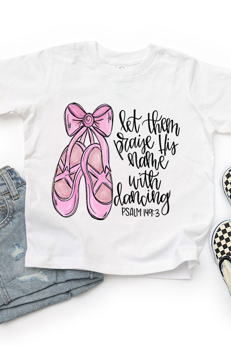 Toddler Praising In Pointe Fine Jersey Tee - Wholesale Accessory Market