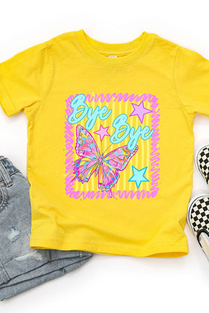 Toddler Bye Bye Butterfly Fine Jersey Tee - Wholesale Accessory Market